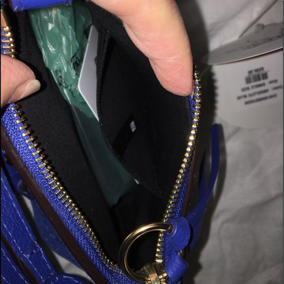 🔥SALE🔥🌟CHLOE🌟🍃SUPER CUTE🍃blue suede🍃🌟bag✨ - Picture 8 of 8